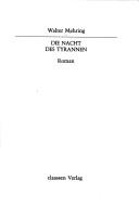 Cover of: Die Nacht der Tyrannen: Roman