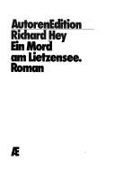 Cover of: Ein Mord am Lietzensee by Richard Hey