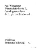 Cover of: Wissenschaftstheorie. by Paul Weingartner, Paul Weingartner