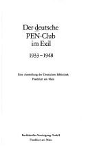 Der deutsche PEN-Club im Exil, 1933-1948 by Werner Berthold