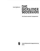 Cover of: Berliner Sezession: eine Epoche deutscher Kunstgeschichte