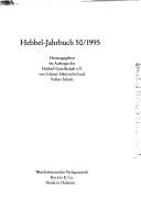 Cover of: Hebbel-Jahrbuch