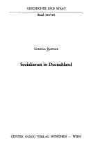 Cover of: Sozialismus in Deutschland.