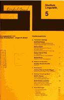Cover of: Jahrbuch Deutsch als Fremdsprache