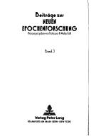 Cover of: Handbuch der literarwissenschaftlichen Komponentenanalyse by Walter Falk