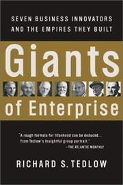 Giants of Enterprise by Richard S. Tedlow