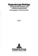 Cover of: Kurt Hiller und der literarische Aktivismus by Juliane Habereder