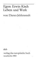 Cover of: Egon Erwin Kisch by Dieter Schlenstedt