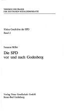 Cover of: SPD vor und nach Godesberg.