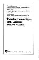 Cover of: Protecting human rights in the Americas by Thomas Buergenthal