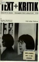 Cover of: Ingeborg Bachmann