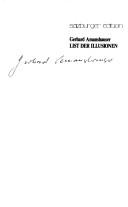 Cover of: List der Illusionen by Gerhard Amanshauser