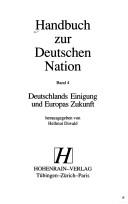 Cover of: Handbuch zur Deutschen Nation.