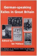 Cover of: German-speaking exiles in Great Britain by 