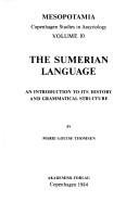 Cover of: The Sumerian language