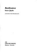 Cover of: Basilicatese