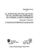 Cover of: aventura de una lectura en "El otoño del patriarca" de Gabriel García Márquez