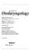 Cover of: A Synopsis of otolaryngology.