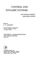 Cover of: System identification and adaptive control by edited by C.T. Leondes.