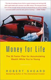 Cover of: Money for Life: The 20 Factor Plan for Accumulating Wealth While You're Young