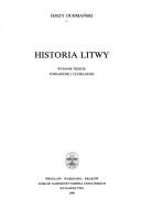 Cover of: Historia Litwy by Jerzy Ochmański