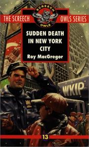 Cover of: Sudden Death in New York City (Screech Owls Series #13)