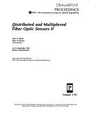 Cover of: Distributed and multiplexed fiber optic sensors II: 10-11 September, Boston, Massachusetts