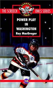 Cover of: Power Play in Washington (Screech Owls Series #16)
