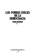 Cover of: pobres jueces de la democracia.