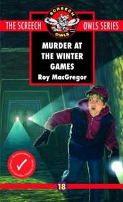 Cover of: Murder at the Winter Games (Screech Owls Series #18)