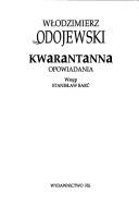 Cover of: Kwarantanna: opowiadania