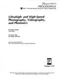Cover of: Ultrahigh- and high-speed photography, videography and photonics | 