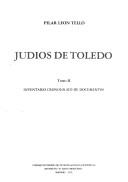 Cover of: Judios de Toledo.