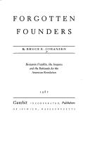 Cover of: Forgotten founders: how the American Indian helped shape democracy