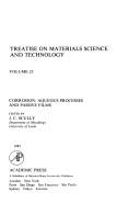 Treatise on Materials Science and Technology: Corrosion