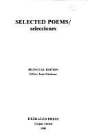 Cover of: Selected poems/selecciones by Angela De Hoyos