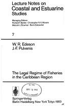 Cover of: The legal regime of fisheries in the Caribbean region