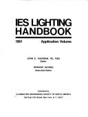 IES lighting handbook by Illuminating Engineering Society of North America.