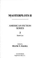 Cover of: Masterplots II: American fiction series