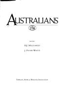 Cover of: Australians to 1788 by F. K. Crowley