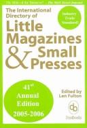 The International Directory of Little Magazines & Small Presses