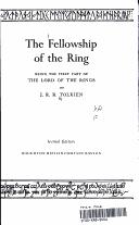 Cover of: The lord of the rings by J.R.R. Tolkien