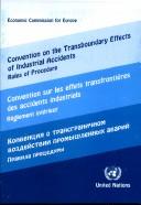 Cover of: Rules of procedure: Convention on the Transboundary Effects of Industrial Accidents