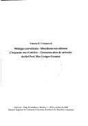 Cover of: Mélanges euro-africains offerts au Professeur Max Liniger-Goumaz =: Misceláneas euro-africanas ofrecidas al profesor Max Liniger-Goumaz