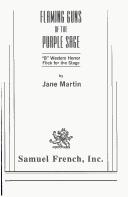 Flaming guns of the purple sage by Jane Martin