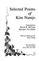 Cover of: Selected poems of Kim Namjo