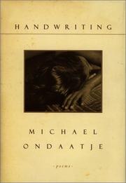 Cover of: Handwriting by Michael Ondaatje, Michael Ondaatje