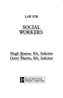 Cover of: Law for social workers