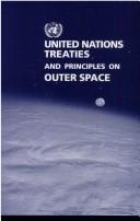 Cover of: United Nations treaties and principles on outer space by 