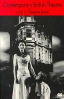 Cover of: Contemporary British theatre
